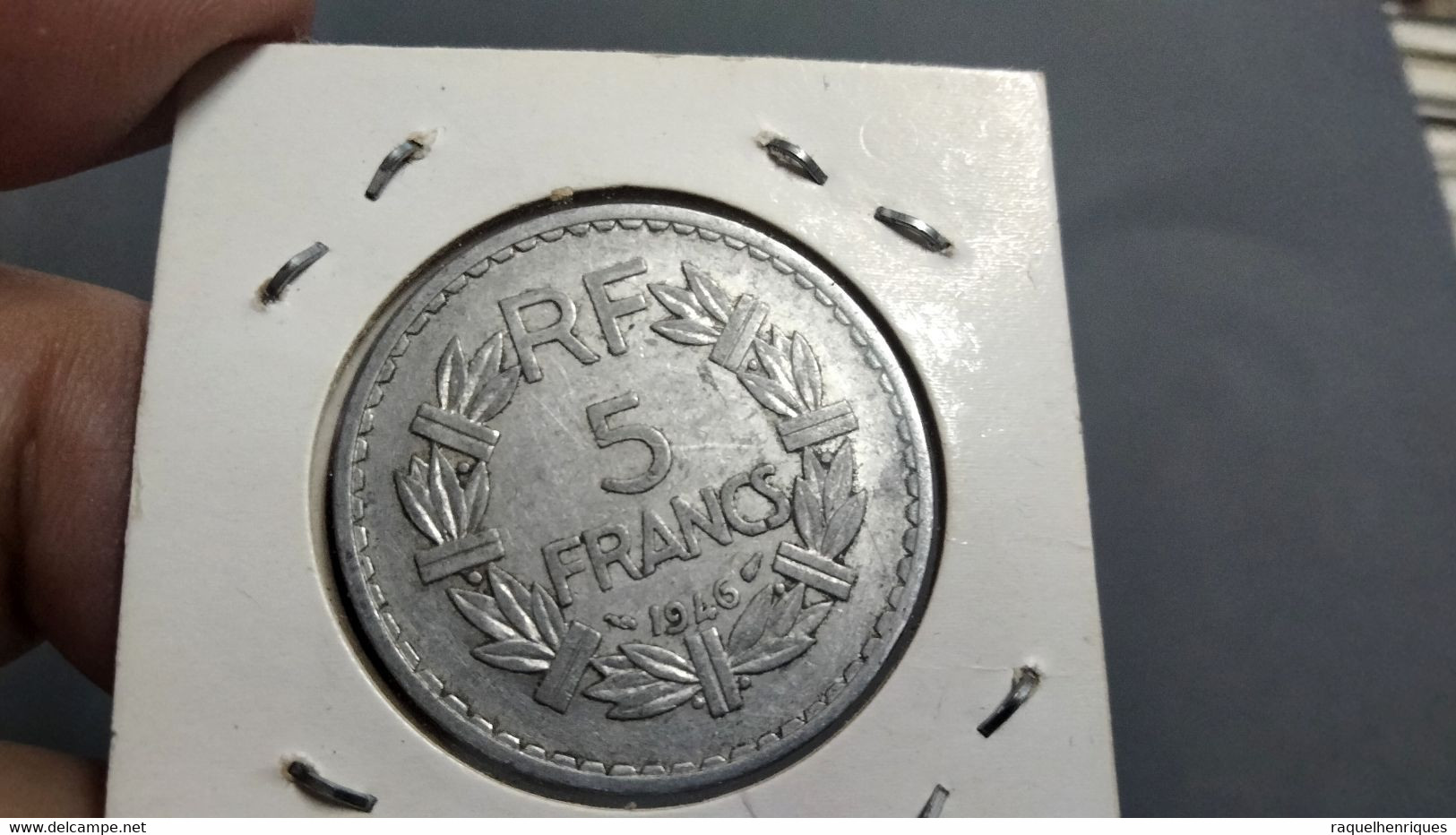 FRANCE 5 FRANCS 1946 KM# 888b.1 (G#45-39) - 5 Francs