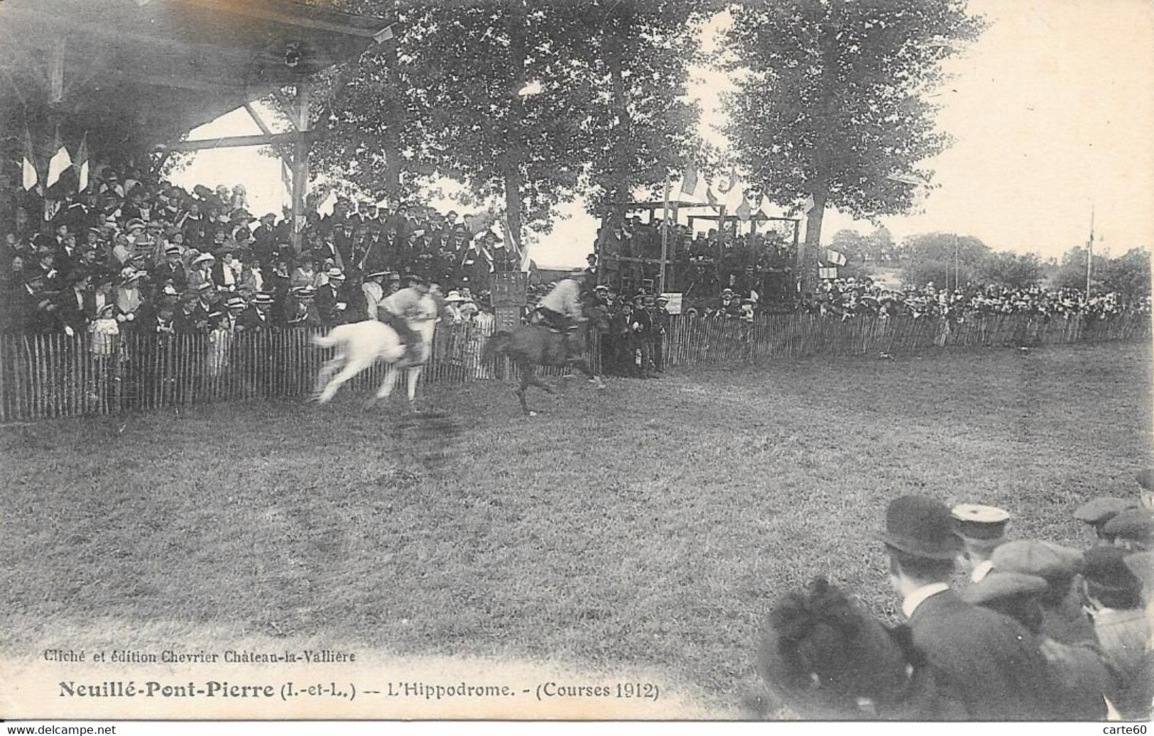 NEUILLE PONT PIERRE - L'HIPPODROME - Neuillé-Pont-Pierre