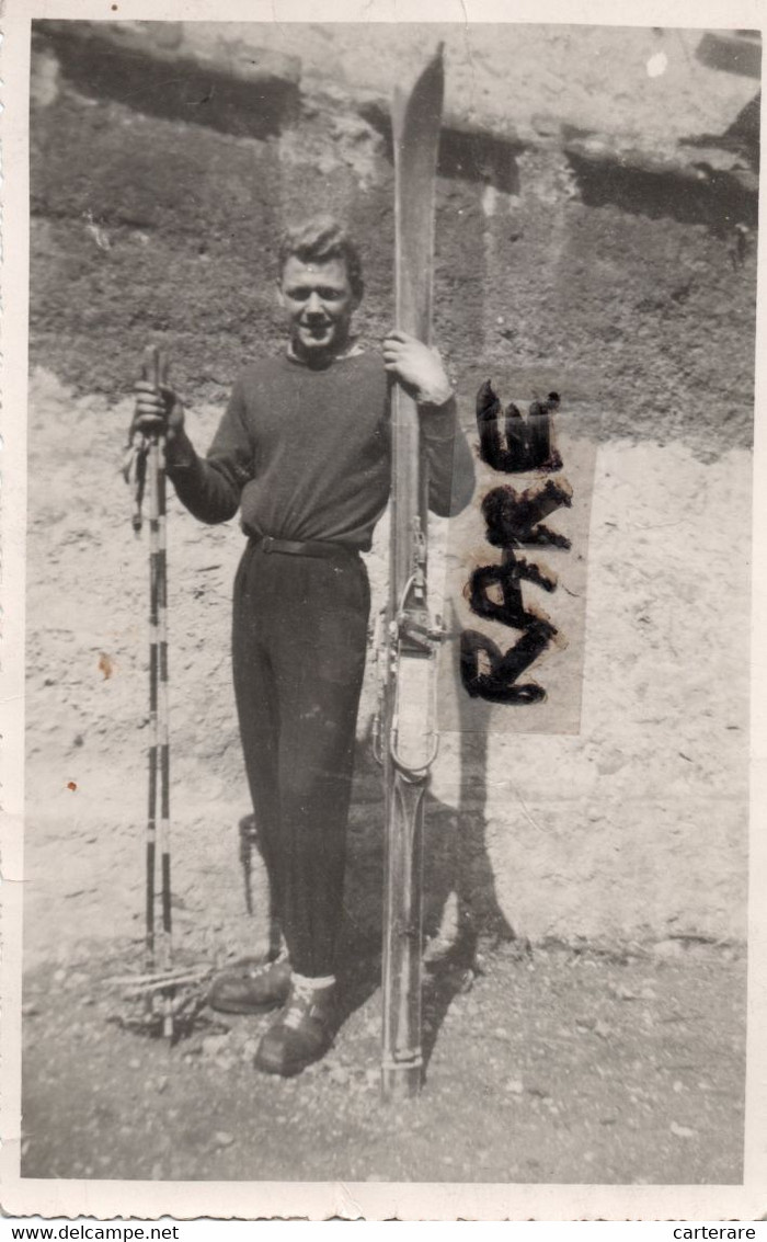 SUISSE,HELVETIA,SWISS,SWITZERLAND,SCHWEIZ,BERNE,BERN,GSTEIG,GSTAAD,SAANEN,SKIEUR,GUIDE,RARE,CARTE PHOTO - Berne