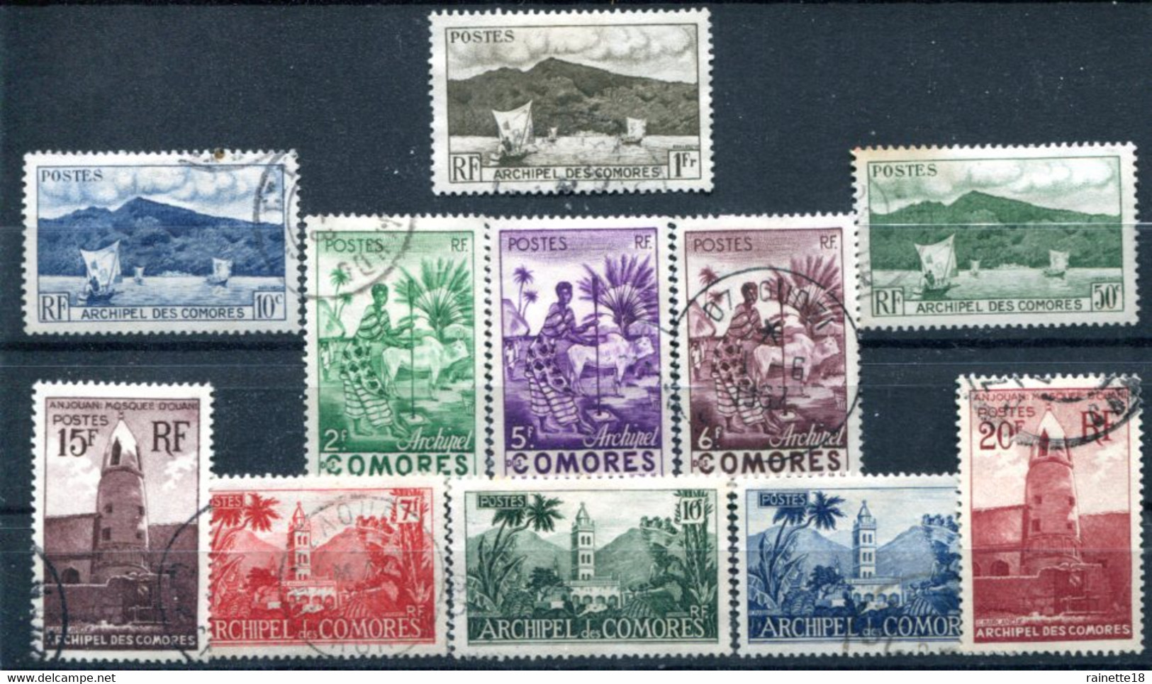 Archipel Des Comores                                   1/11  Oblitérés - Used Stamps