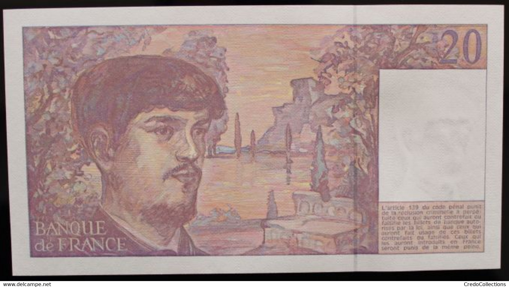 France - 20 Francs - 1992 - PICK 151f.1 / F66bis.3 - NEUF - 20 F 1980-1997 ''Debussy''