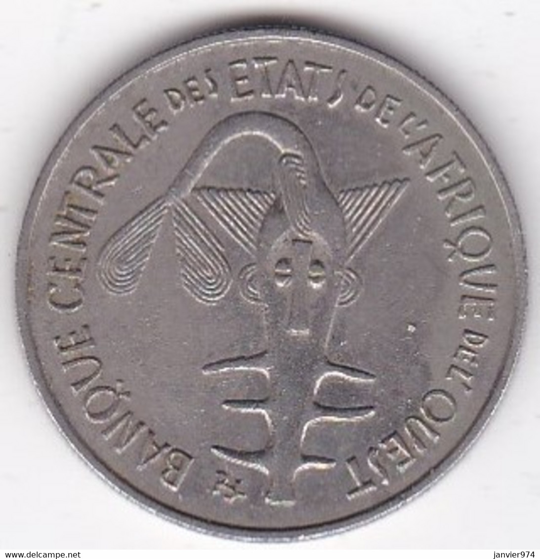 États De L'Afrique De L'Ouest 100 Francs 1969 , En Nickel, KM# 4 - Other - Africa