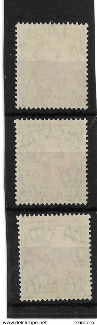 AUSTRALIA 1946 1d, 2d, 3d POSTAGE DUES SG D120/D122 UNMOUNTED MINT Cat £20 - Port Dû (Taxe)