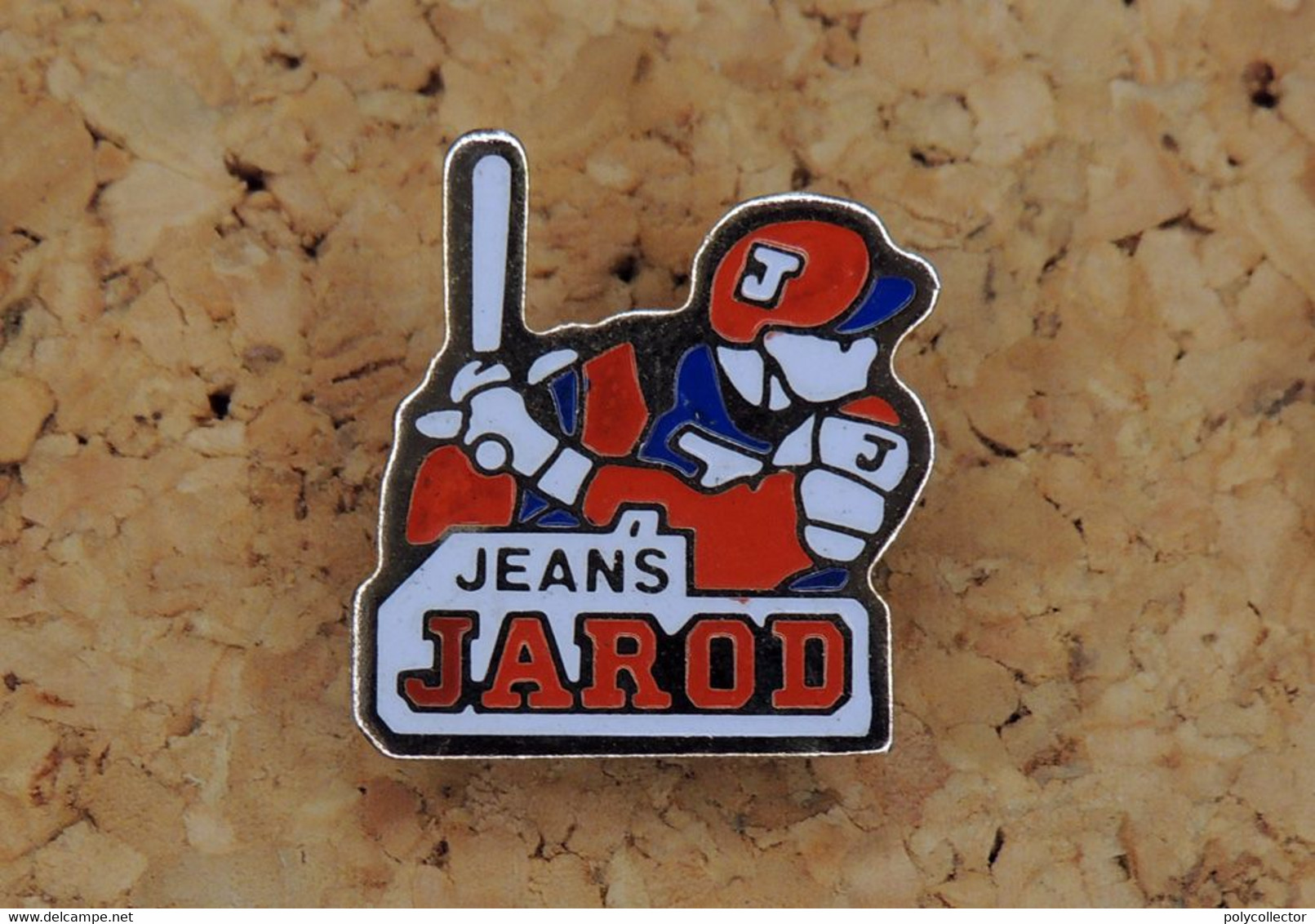 Pin's SPORT - BASEBALL USA - Pub Jean's JAROD - Peint Cloisonné - Fabricant Inconnu - Baseball