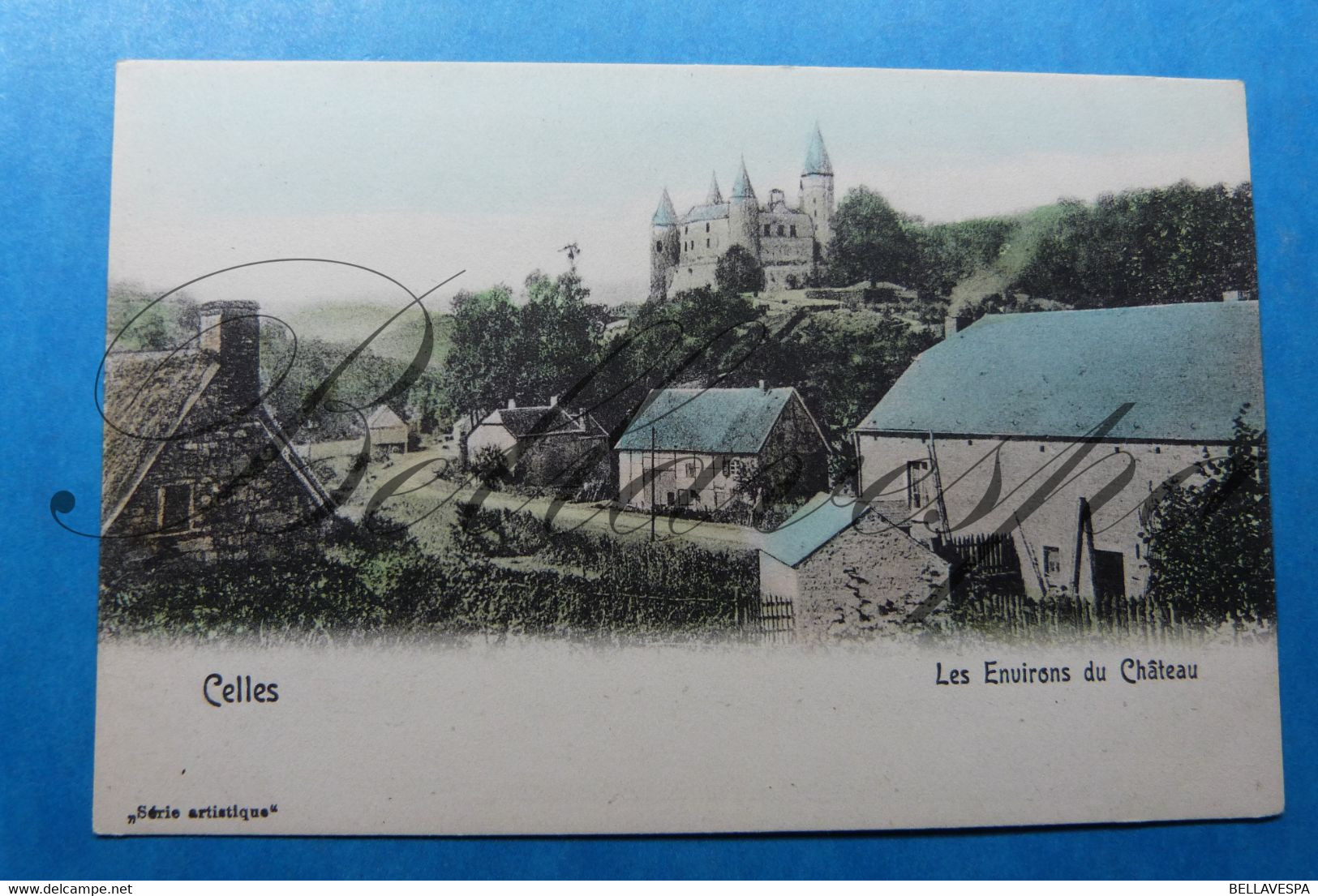 Celles Les Environs Du Chateau (carte Colorisée Parfait) - Houyet