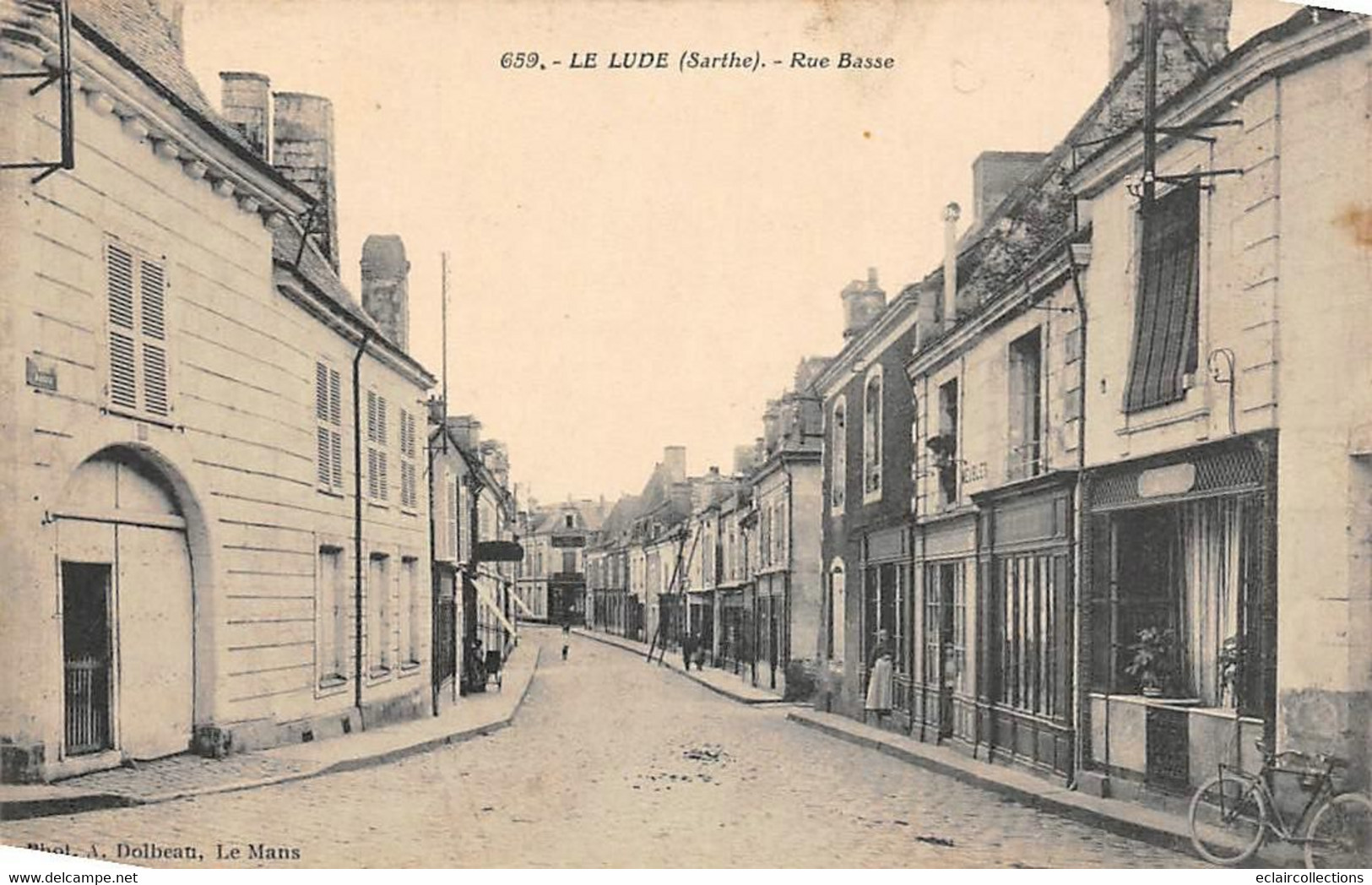 Le Lude        72        Rue Basse     N° 659     (voir Scan) - Other & Unclassified