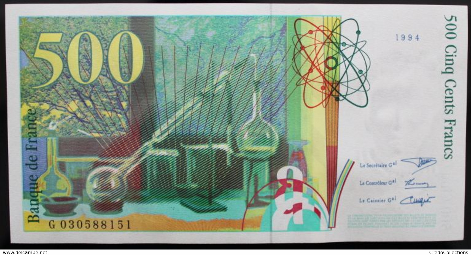 France - 500 Francs - 1994 - PICK 160a.1 / F76.1 - NEUF - 500 F 1994-2000 ''Pierre Et Marie Curie''