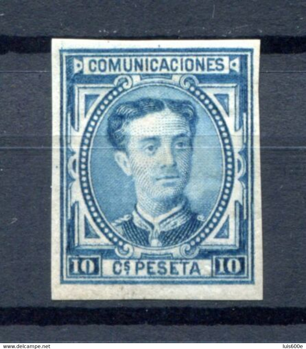 1876.ESPAÑA.EDIFIL 175S**.NUEVO SIN DENTAR Y SIN FIJASELLOS - Unused Stamps