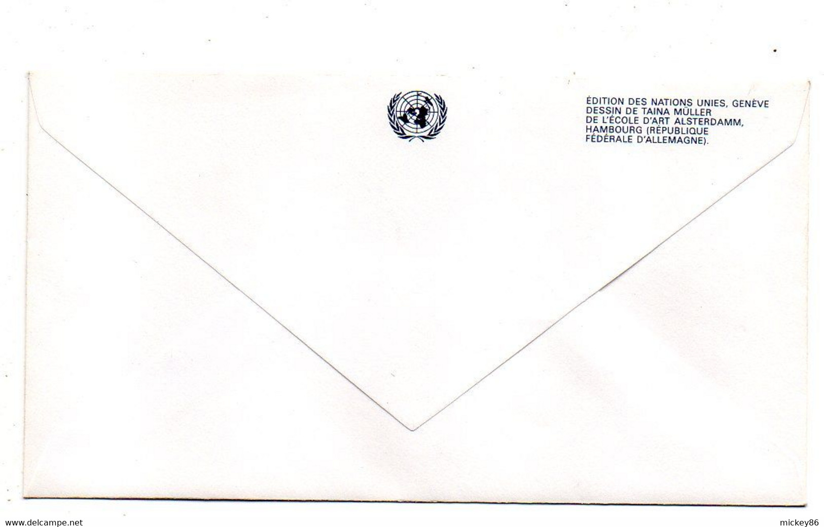 ONU--Nations Unies Genève --1989--FDC  Déclaration Universelle Des  Droits De L'Homme - UNO