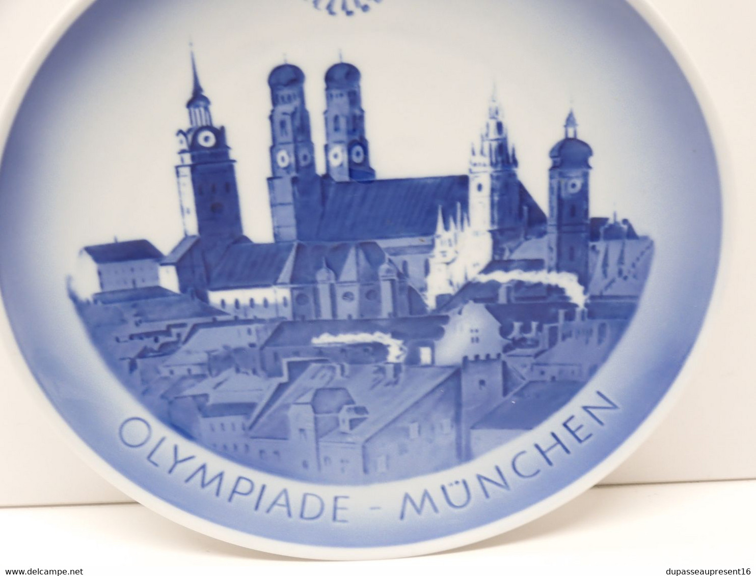 *ASSIETTE ROYAL COPENHAGEN DANMARK OLYMPIADE MÜNCHEN 1972 COLLECTION    E