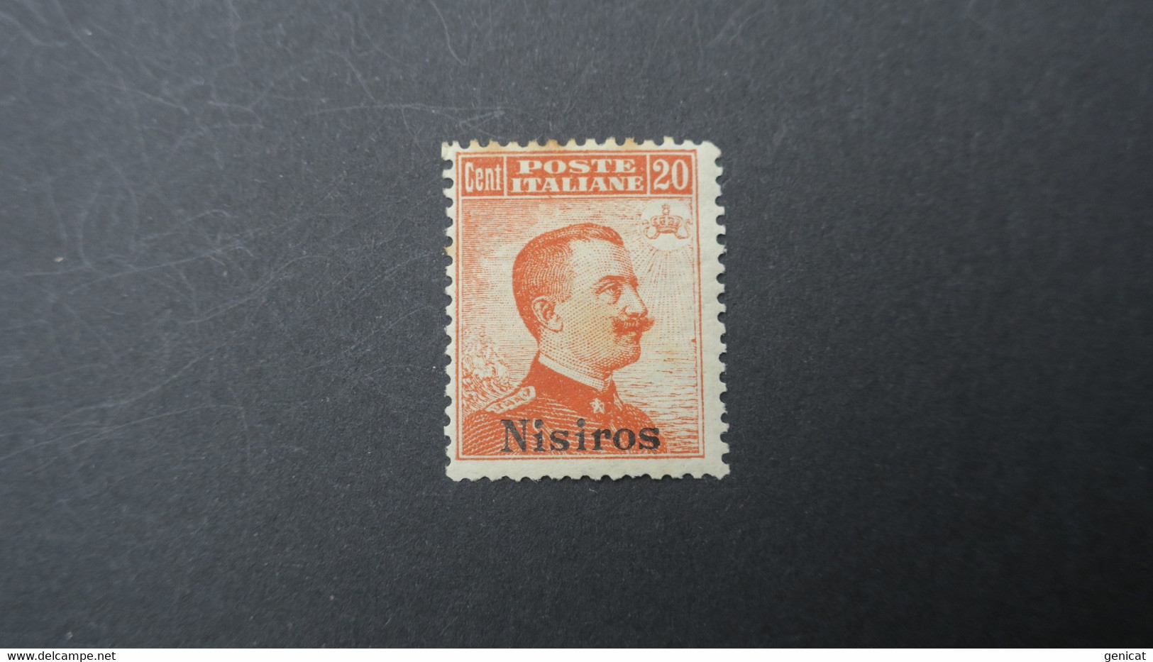 Egée Nisiro Yvert N° 9  Surcharge  Nisiros Neuf * Voir Scans - Egeo (Nisiro)