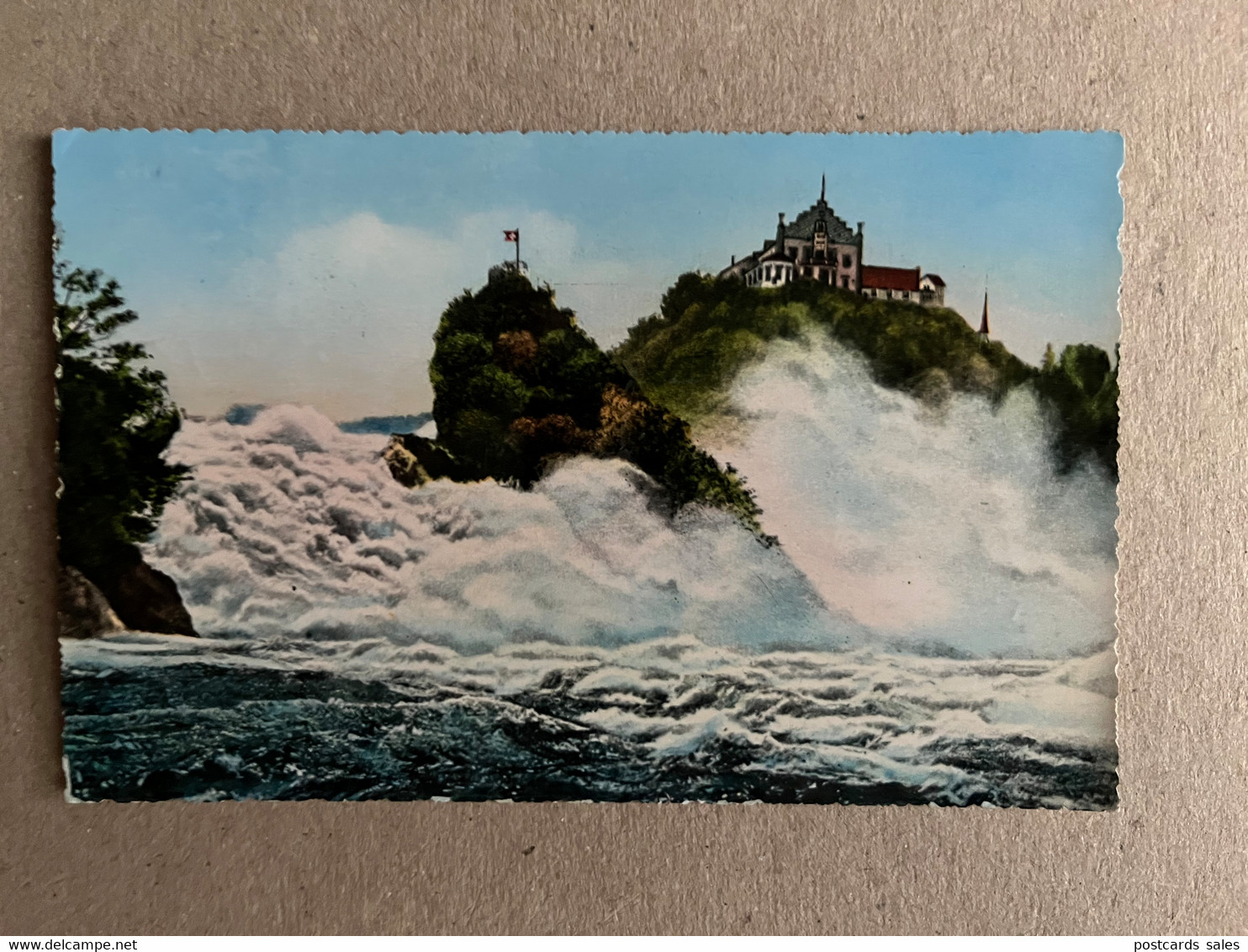 Rheinfall Und Schloss Laufen Uhwiesen - Wiesen