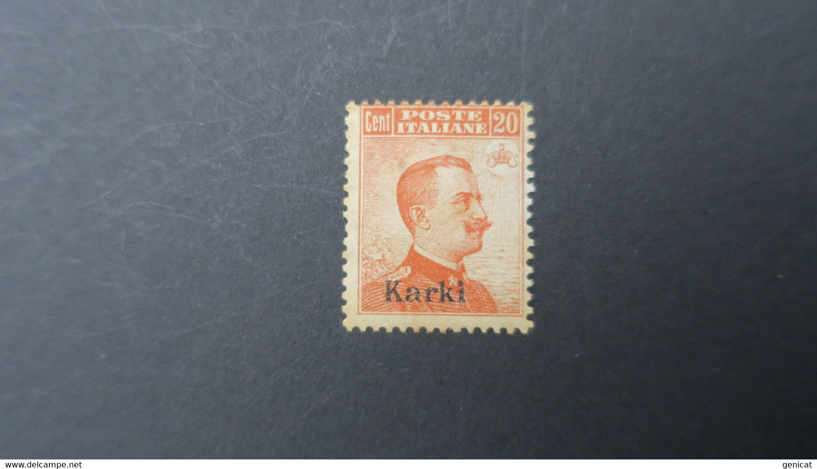 Egée Carchi  Colonies Italiennes Yvert N° 9 Surcharge Karki Voir Scans - Egeo (Carchi)