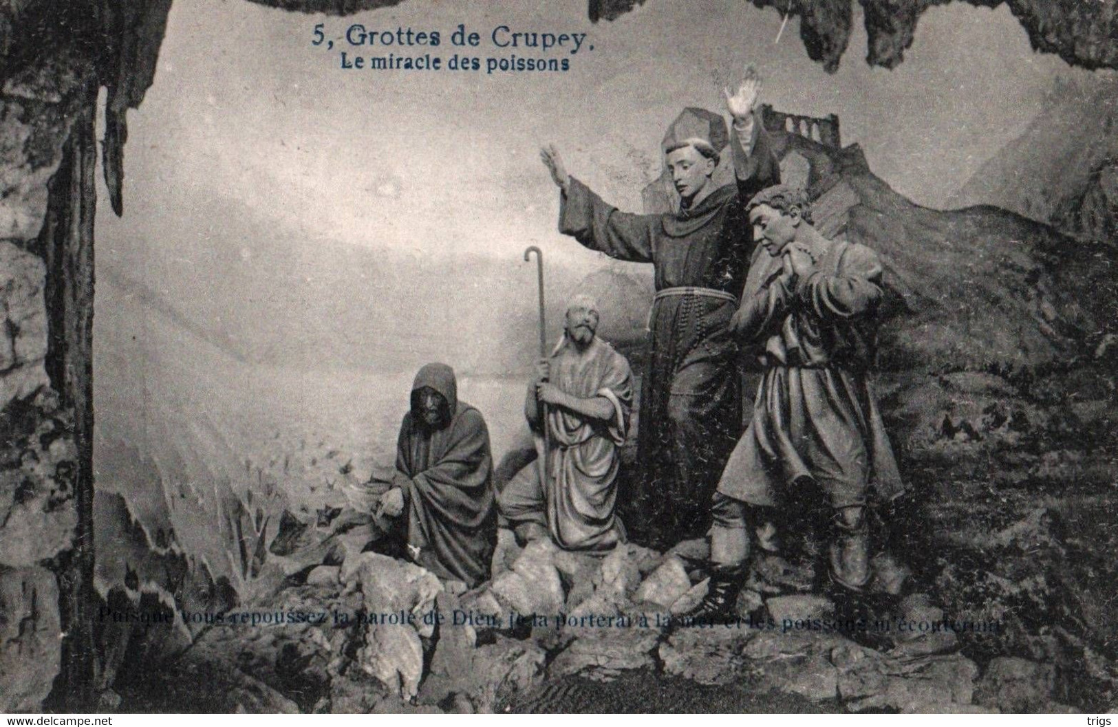 Grottes De Crupey - Le Miracle Des Poissons - Assesse