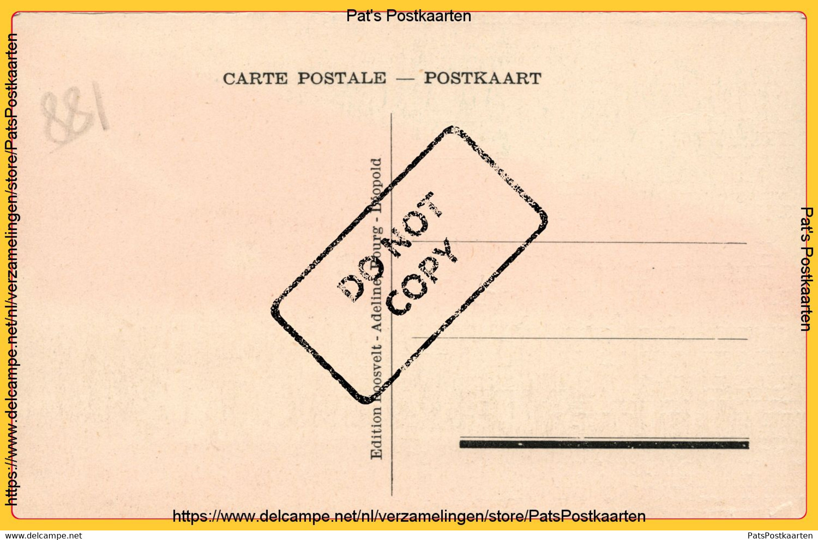 PP-0118 Camp De Beverloo - L'Appel  Kamp Van Beverloo - Den Oproep - Leopoldsburg (Camp De Beverloo)