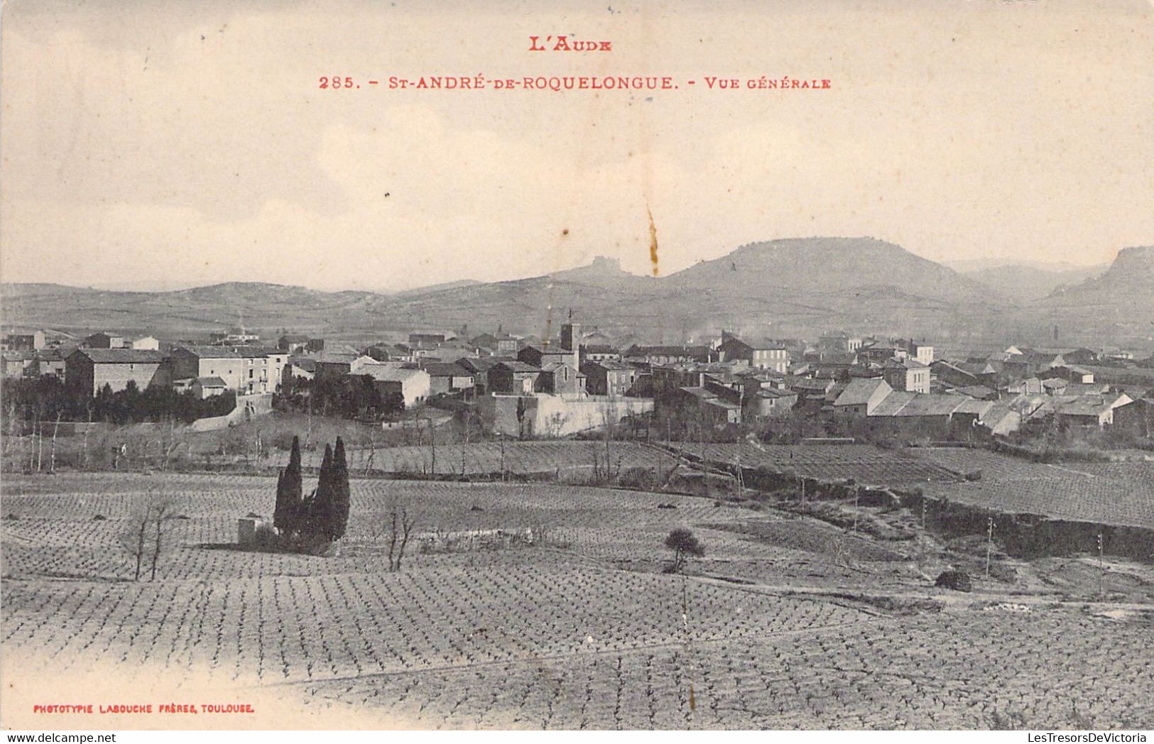 CPA France - 11 - Saint André De Roquelongue - Vue Générale - Labouche Toulouse - Other & Unclassified