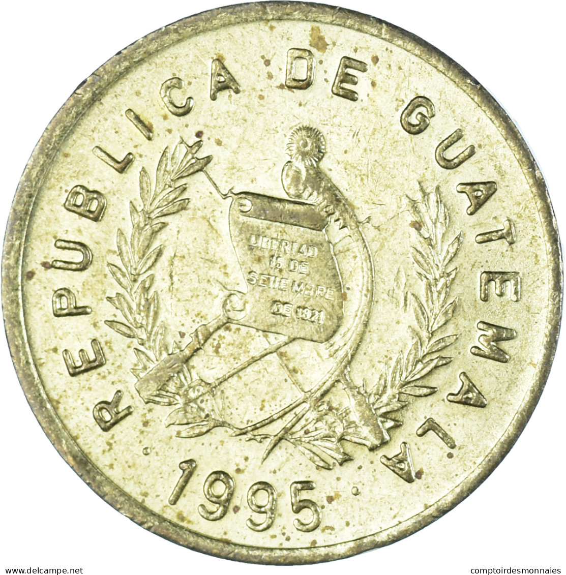 Monnaie, Guatemala, Centavo, Un, 1995 - Guatemala