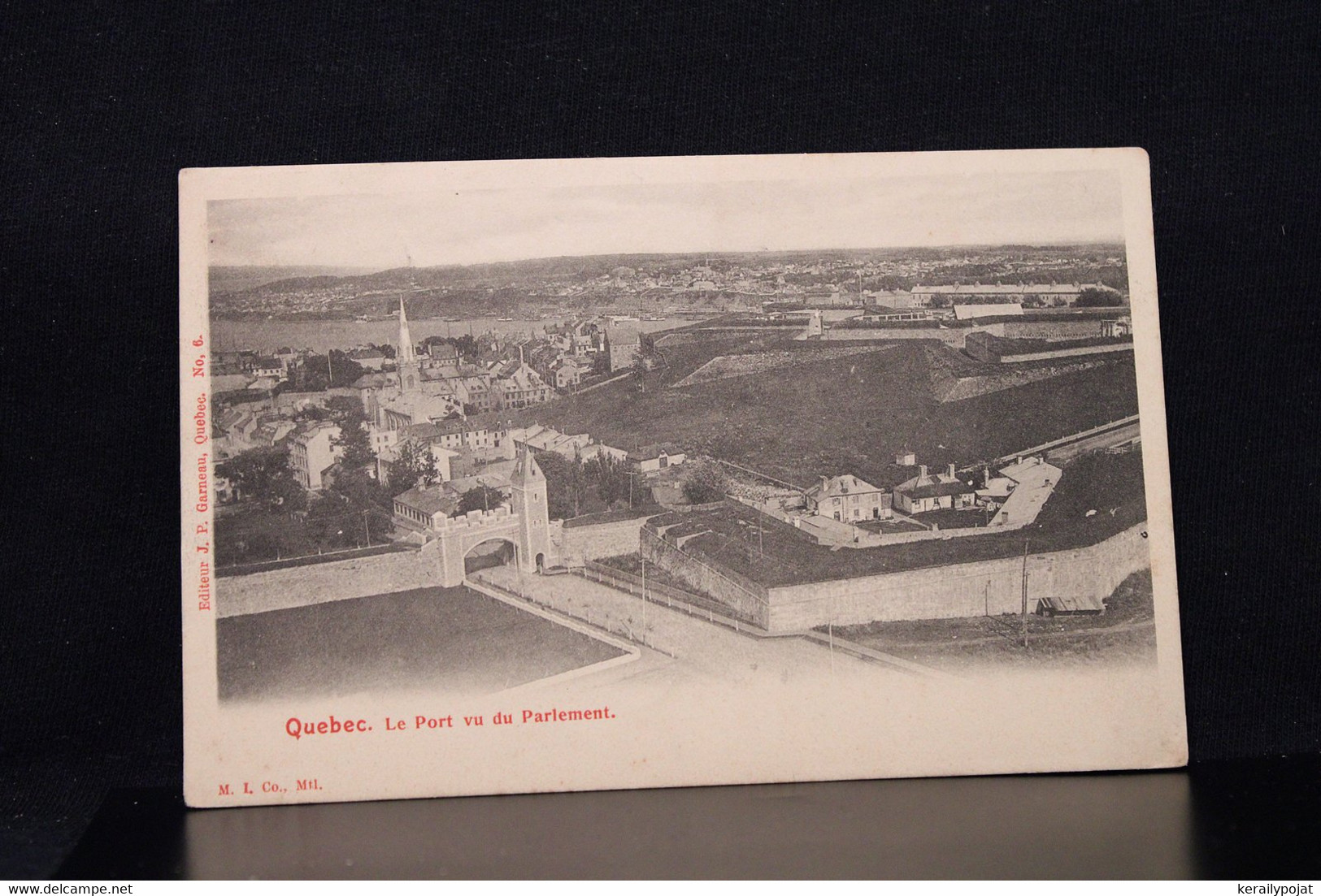 Canada Quebec Le Port Vu Du Parlement -06__(16261) - Québec – Les Portes