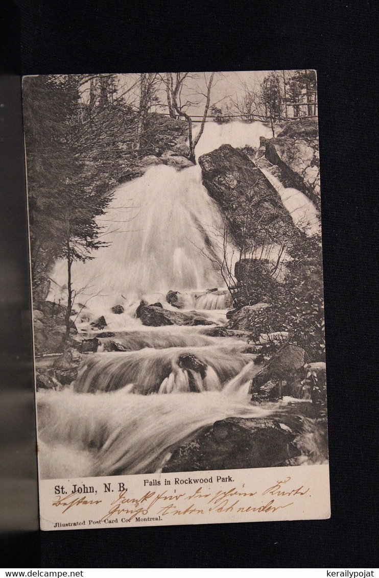 Canada St. John Falls In Rockwood Park -06__(16200) - St. John