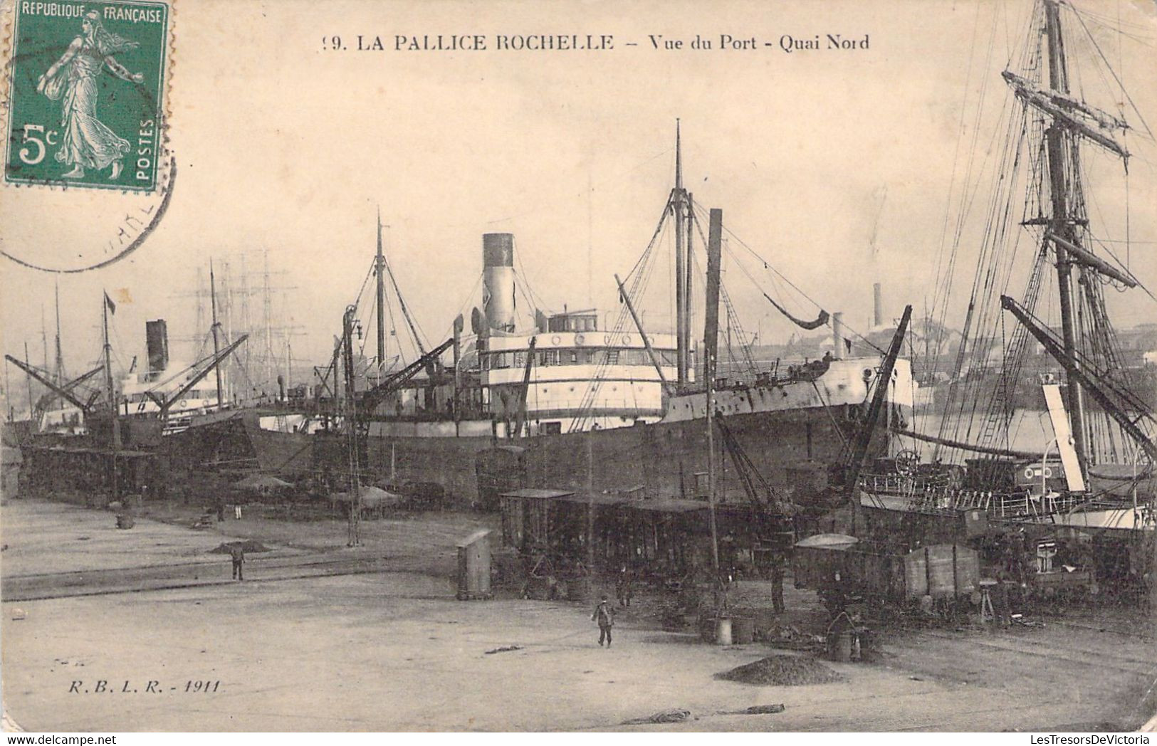 CPA France - 03 - LA PALICE ROCHELLE - Vue Du Port - Quai Nord - RBLR 1911 - Lapalisse