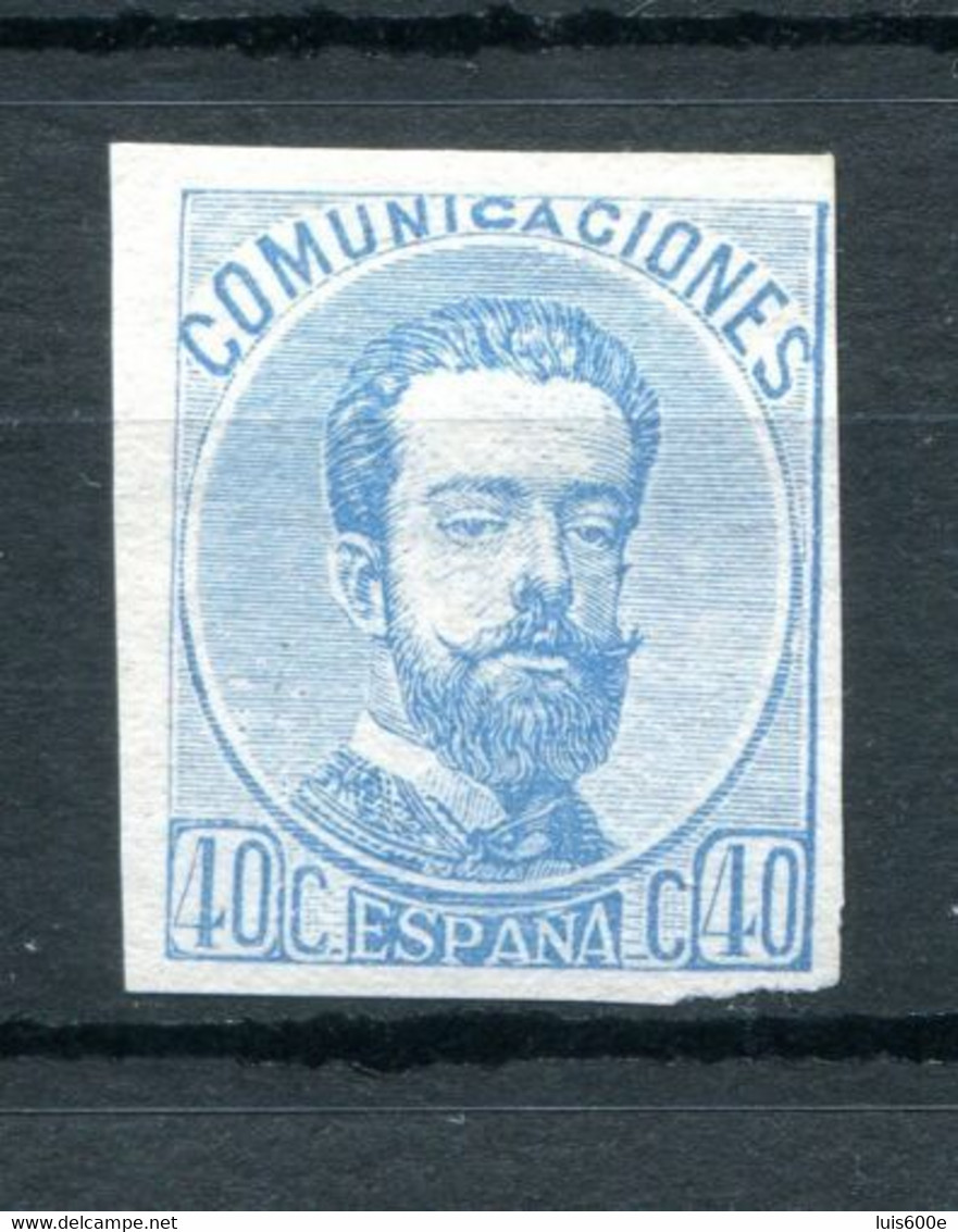 1872.ESPAÑA.EDIFIL 125E(*)NUEVO.ENSAYO DE COLOR.CATALOGO GALVEZ 790€ - Ongebruikt