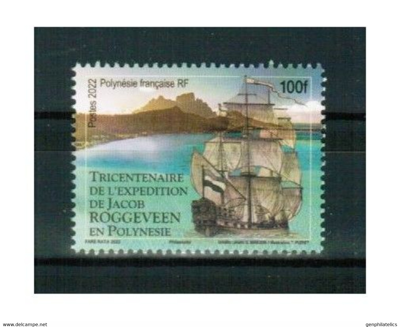 FRENCH POLYNESIA 2022 TRANSPORT Vehicles SHIPS - Fine Stamp MNH - Unused Stamps