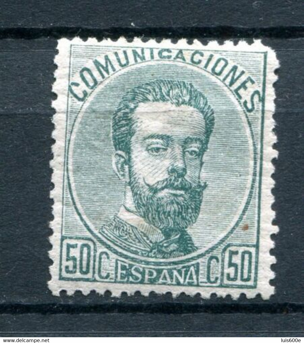 1872.ESPAÑA.EDIFIL 126*.NUEVO CON FIJASELLOS(MH)CATALOGO 155€ - Nuevos