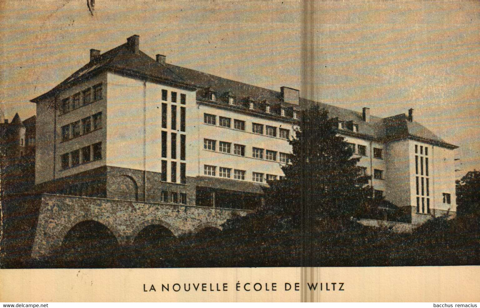 WILTZ  La Nouvelle Ecole  Photo Thein Imprimerie De WILTZ - Wiltz