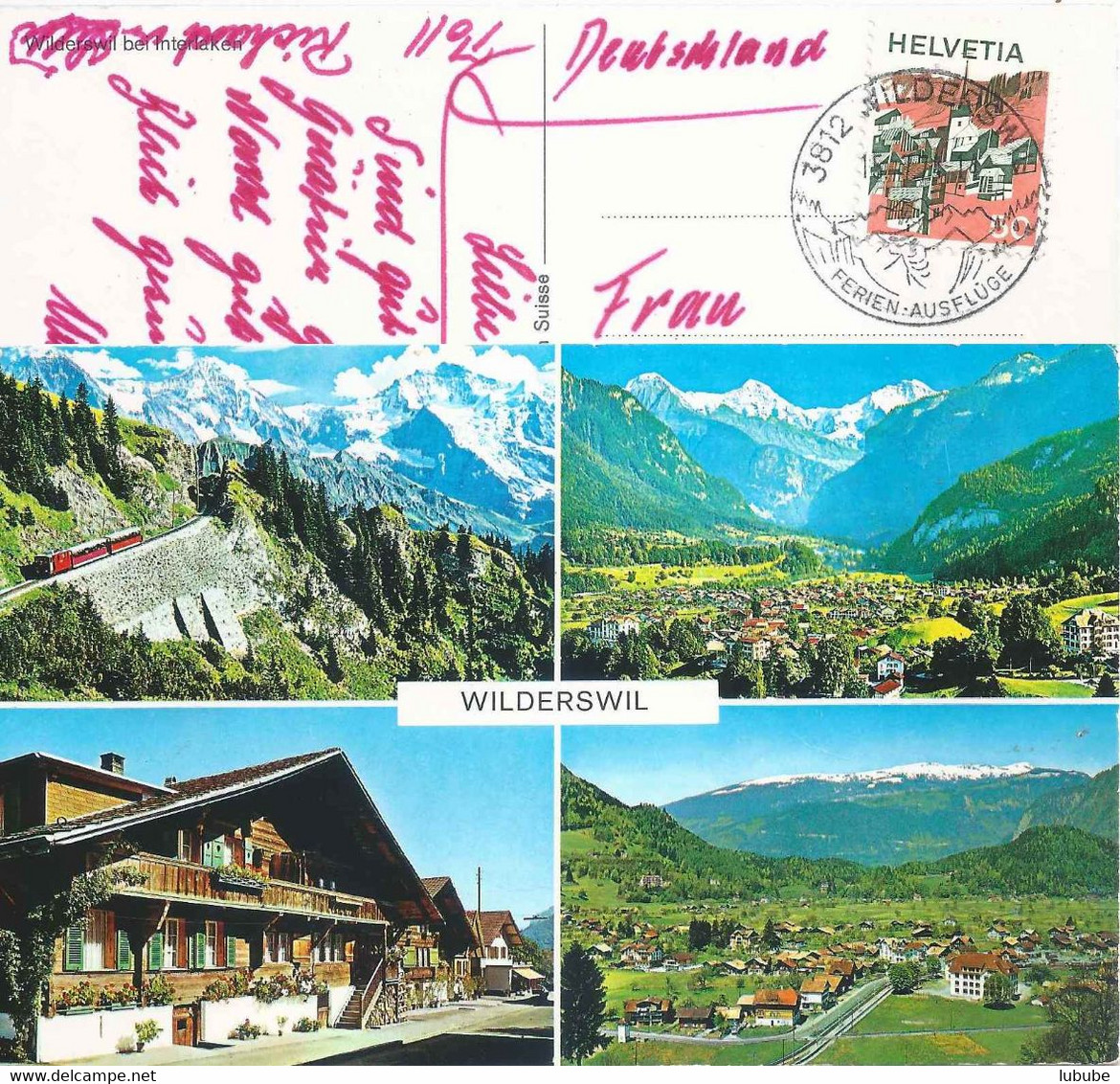 Wilderswil - Multivue (4 Bilder)       1974 - Wilderswil