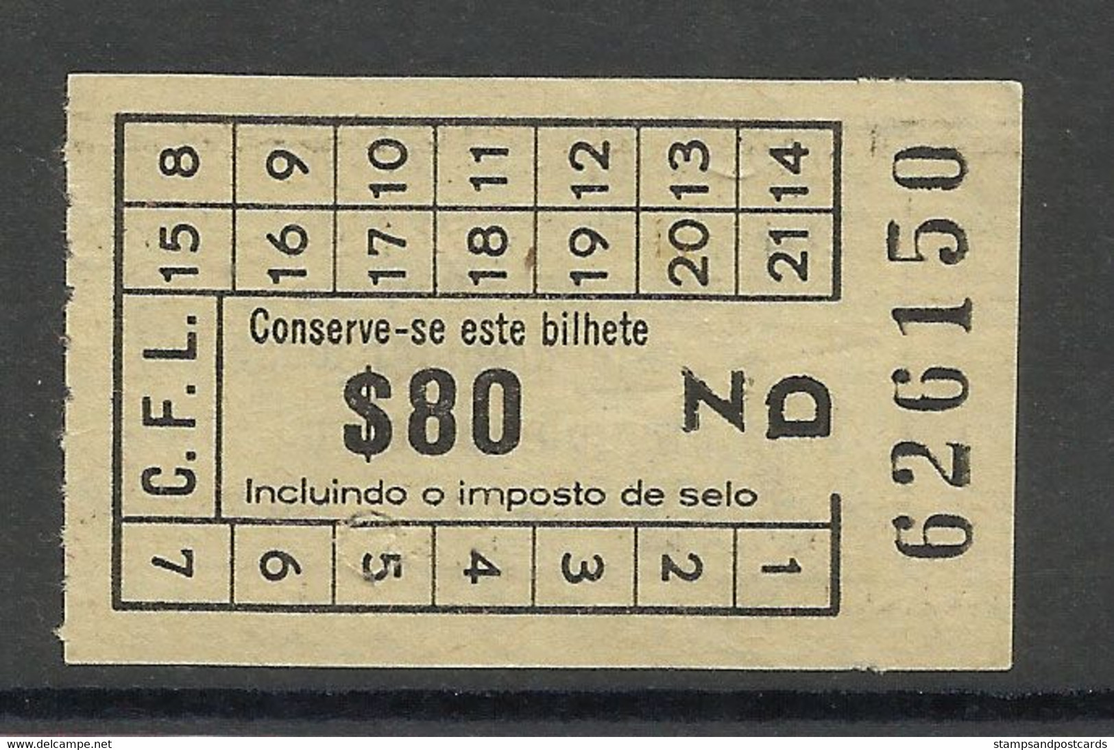 Tramway Et Bus Lisbonne Carris Portugal Billet Pub Graisse Anti-taches Lisbon Tram Advert Ticket Anti-stain Grease - Europa