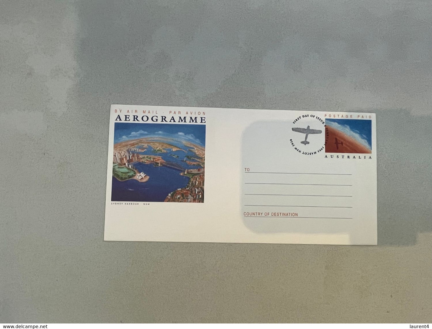 (4 N 4 A) Australia Aerogramme - (5) Aviation - 1993 (set Of 5) - Aérogrammes