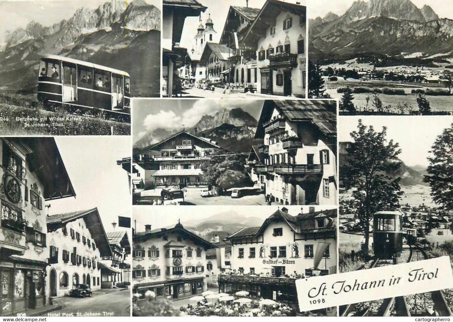 Postcard Austria > Tirol > St. Johann In Tirol Train - St. Johann In Tirol