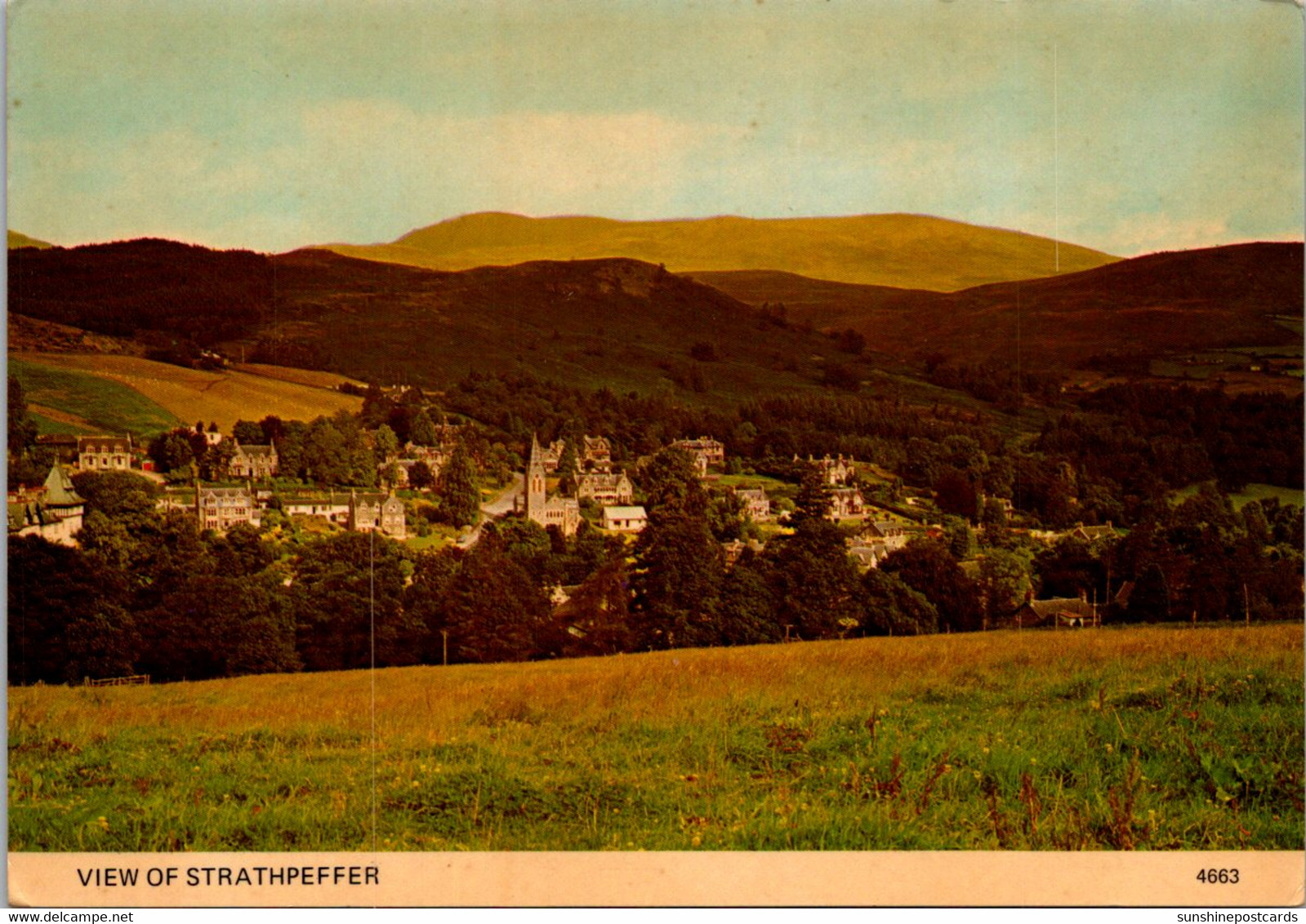 Scotland Strathpepper Panoramic View - Ross & Cromarty