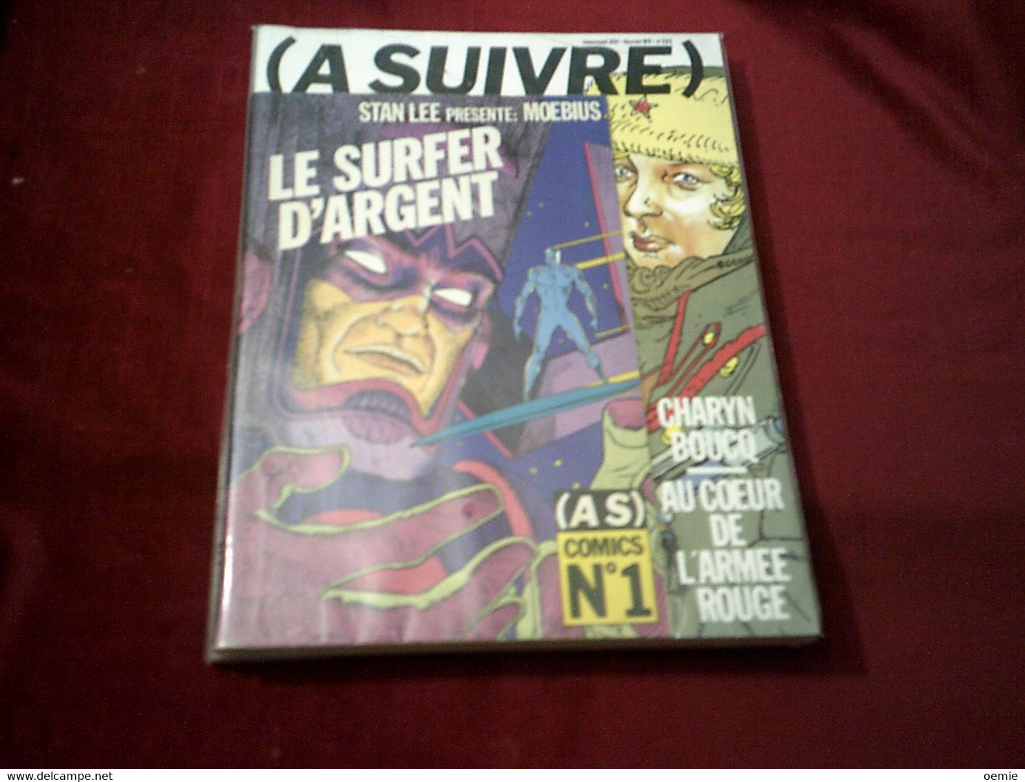 A SUIVRE  FEVRIER 1989  N° 133   AVEC SUPPLEMENT AS COMICS N° 1 STAN LEE PRESENTE MOEBIUS - Fortsetzungen