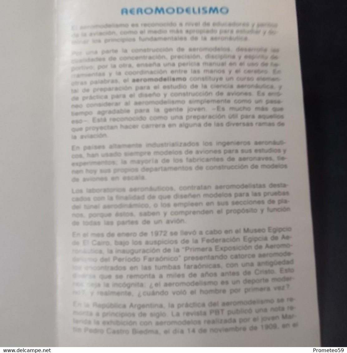 Volante Día De Emisión – 27/5/1989 – Campeonato Mundial De Aeromodelismo – Origen: Argentina - Booklets