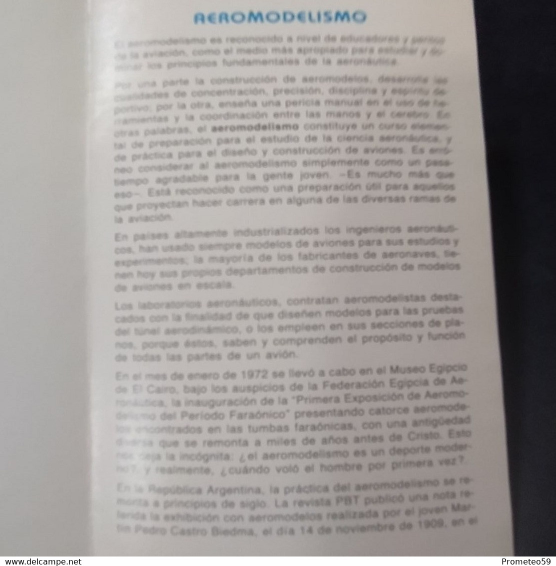 Volante Día De Emisión – 27/5/1989 – Campeonato Mundial De Aeromodelismo – Origen: Argentina - Markenheftchen