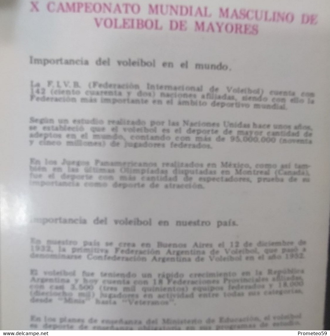 Volante Día De Emisión – 16/10/1982 – II Juegos Cruz Del Sur – Origen: Argentina - Cuadernillos