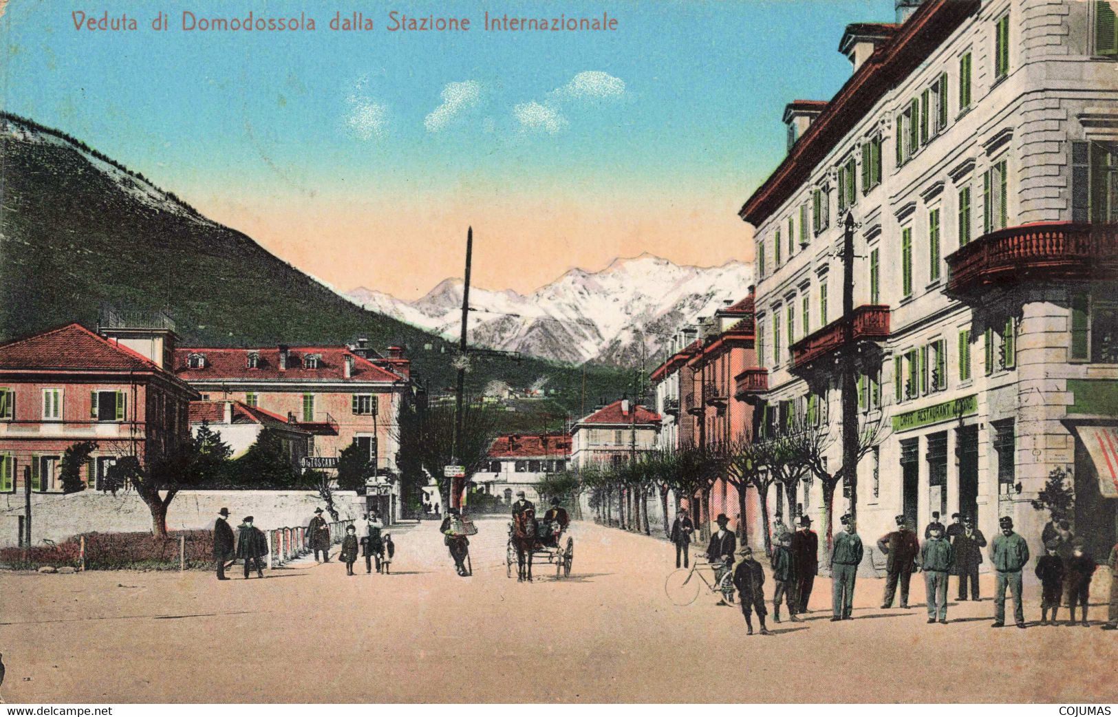 ITALIE - S07541 - Veduta Di Domodossola Dalla Stazione Internazionale -L1 - Andere & Zonder Classificatie