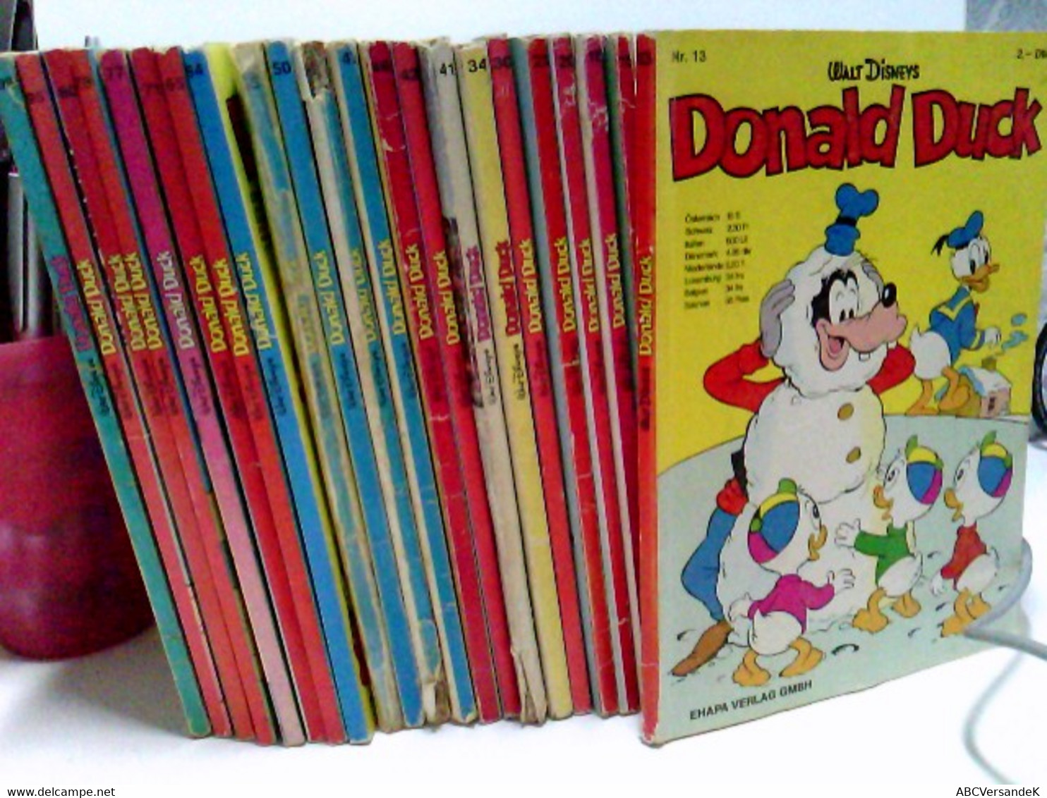 Konvolut: 22 Bände / Taschenbücher Walt Disneys Donald Duck. - Other & Unclassified