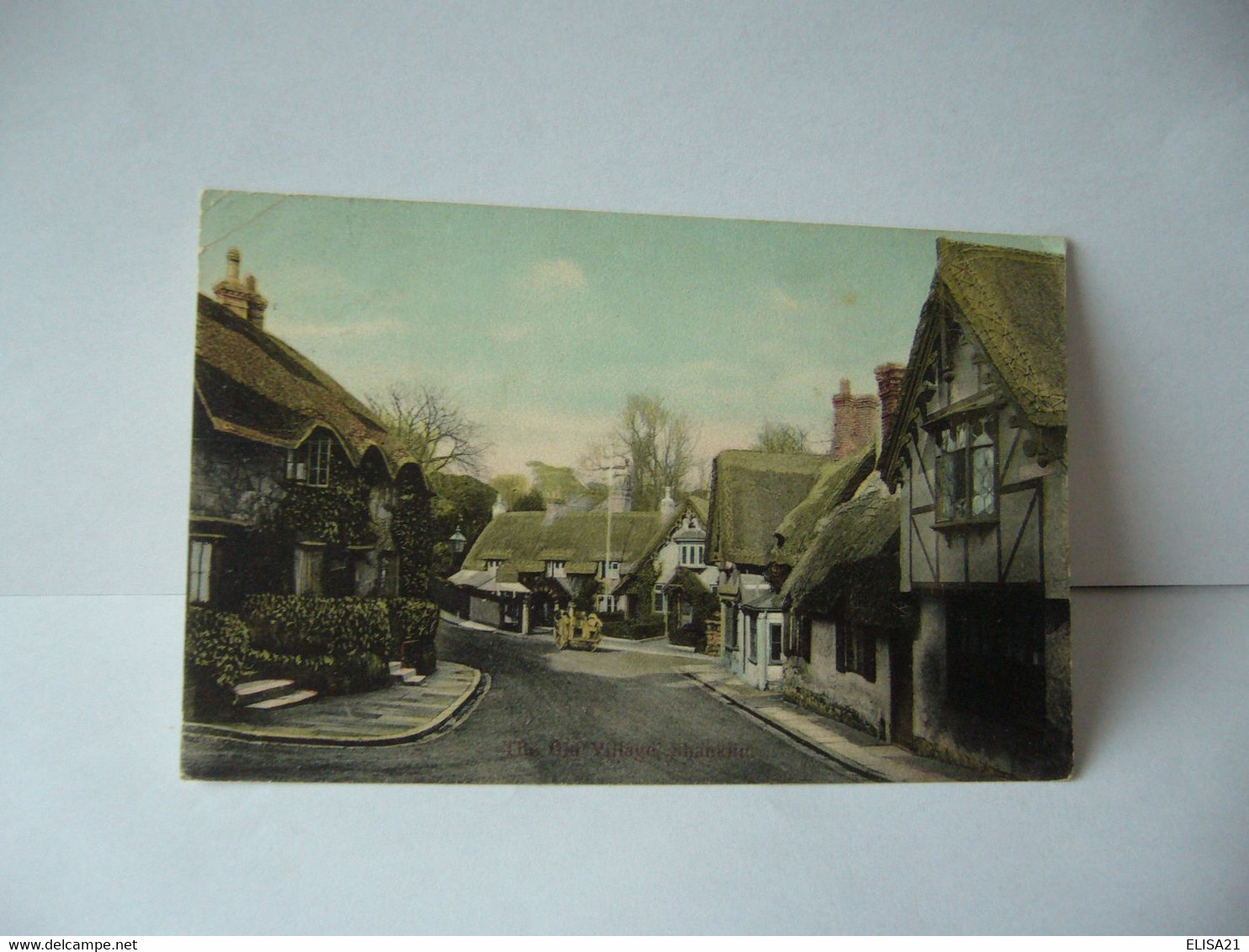 OJA VILLAGE SHANKLIN ROYAUME UNI ANGLETERRE ILES DE LA MANCHE CPA - Andere & Zonder Classificatie