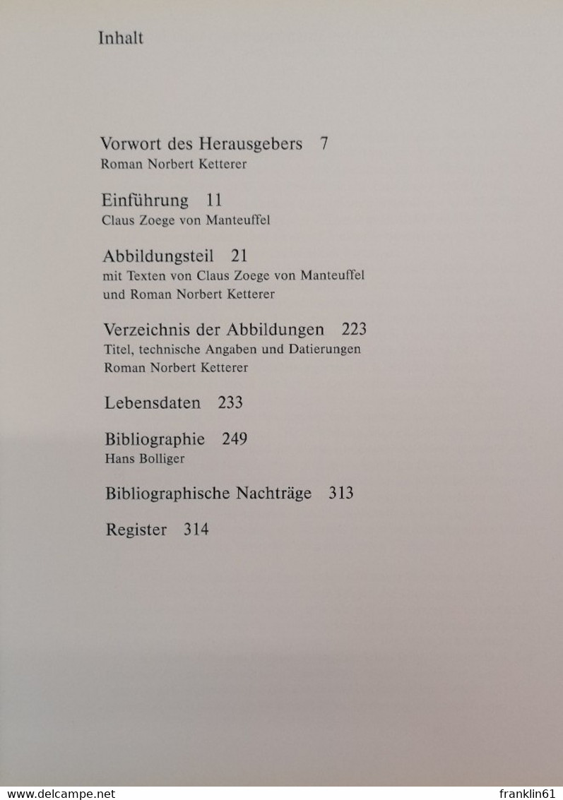 Ernst Ludwig Kirchner. Zeichnungen Und Pastelle. - Architecture