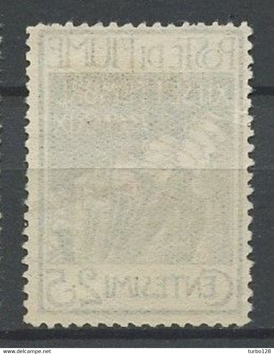 FIUME ITALIE 1920  N° 122 ** Neuf NSG  TTB C 1 € Poignards Des Légionnaires - Fiume & Kupa