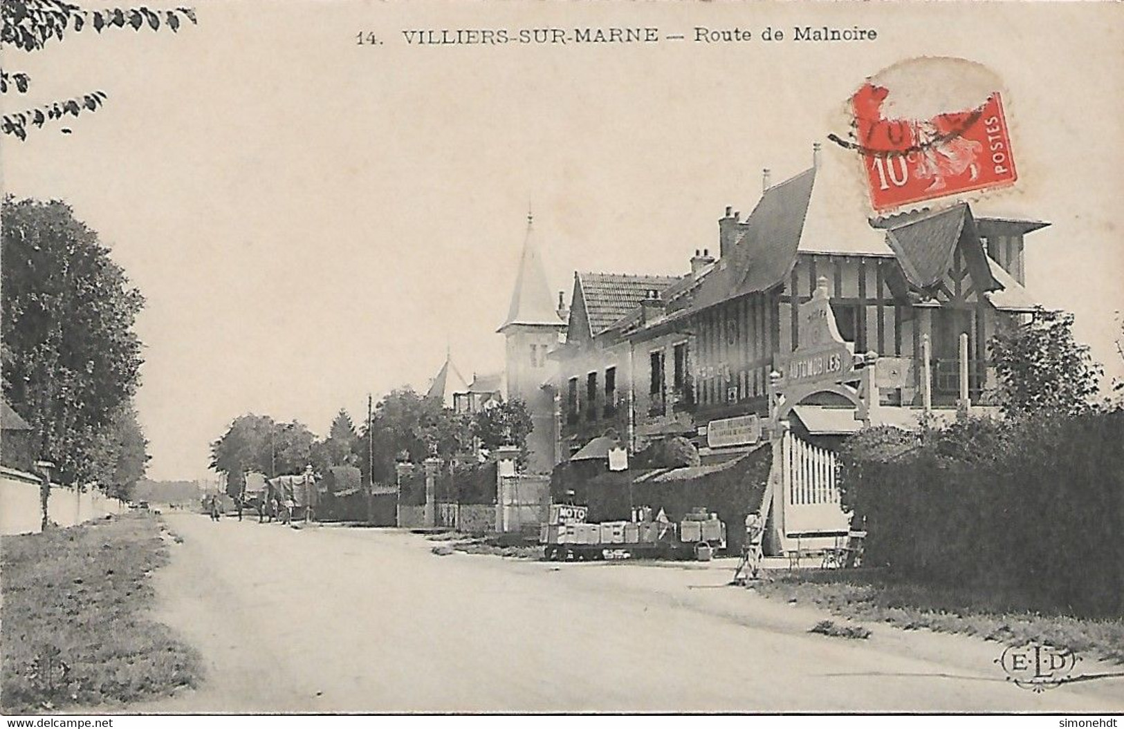 VILLIERS Sur MARNE - Route De Malnoire - Villiers Sur Marne