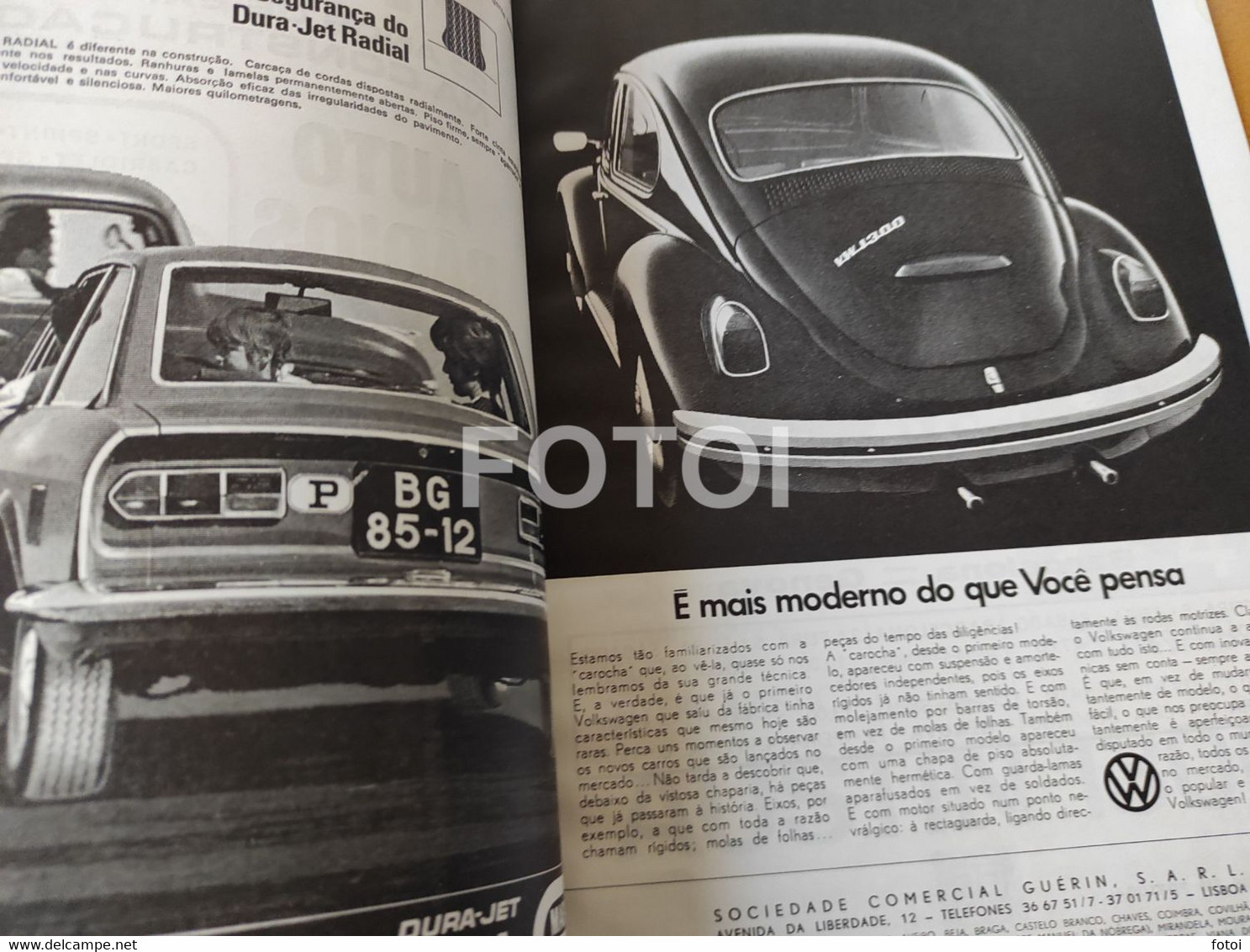 1969 GRANJA SINTRA MADEIRA LOTUS PORSCHE BMW 2002 JAGUAR ELEGANCIA LE MANS REVISTA  ACP AUTOMOVEL CLUB PORTUGAL - Zeitungen & Zeitschriften