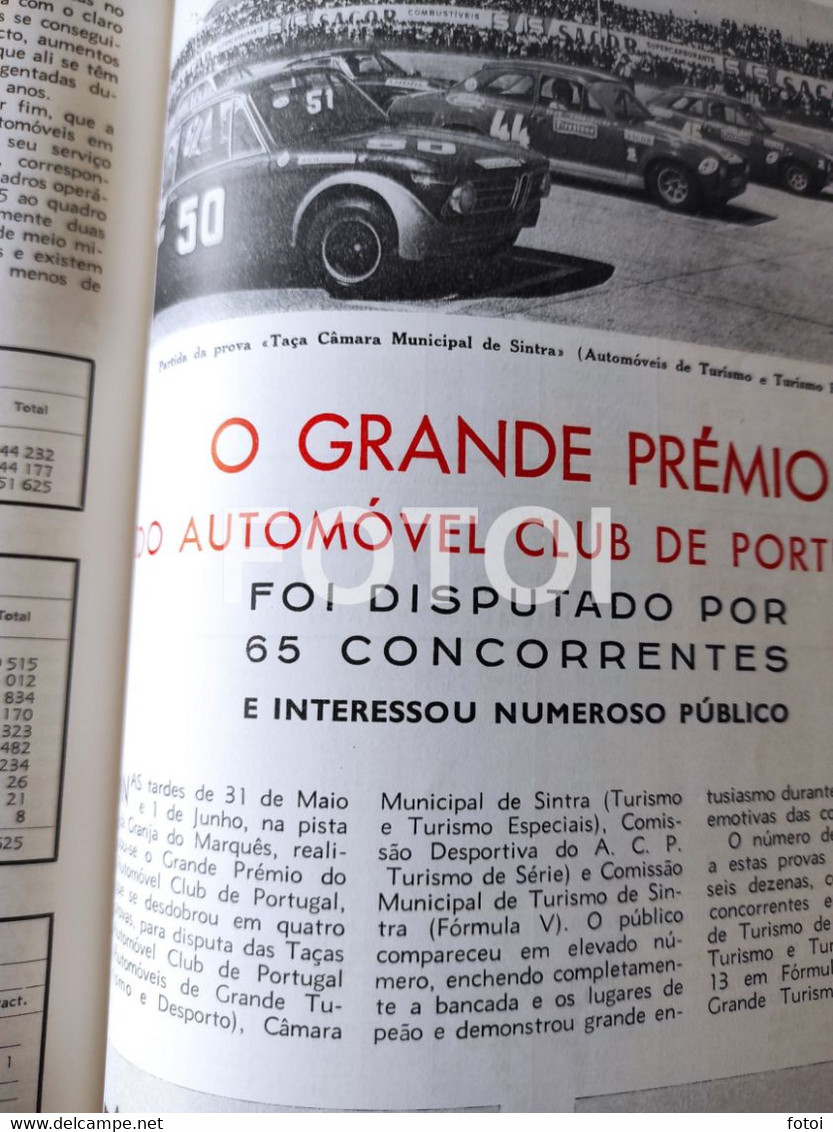 1969 GRANJA SINTRA MADEIRA LOTUS PORSCHE BMW 2002 JAGUAR ELEGANCIA LE MANS REVISTA  ACP AUTOMOVEL CLUB PORTUGAL