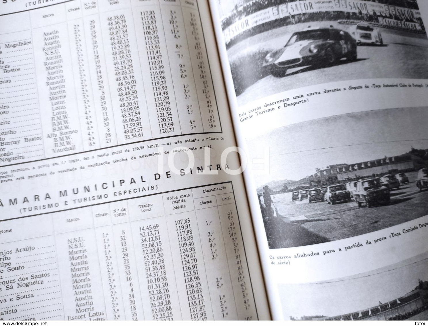 1969 GRANJA SINTRA MADEIRA LOTUS PORSCHE BMW 2002 JAGUAR ELEGANCIA LE MANS REVISTA  ACP AUTOMOVEL CLUB PORTUGAL