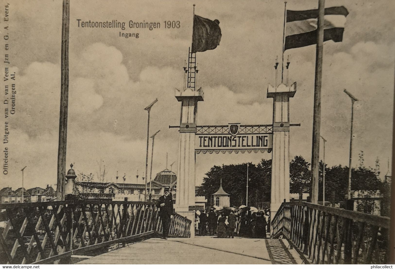 Groningen // Tentoonstelling 1903 // Ingang 190? - Groningen