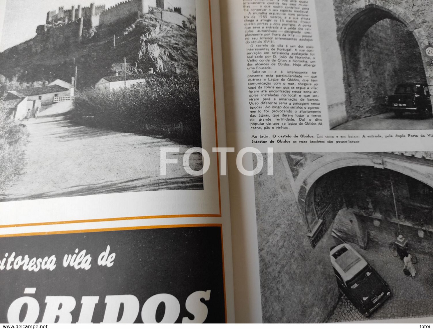 1969 OBIDOS RALLYE TAP CIRCUITO VILA DO CONDE GIANNINI  REVISTA  ACP AUTOMOVEL CLUB PORTUGAL - Tijdschriften