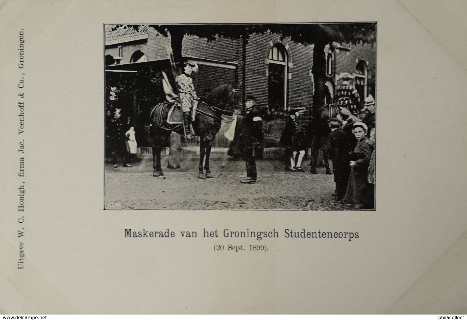 Groningen // Maskerade Van Het Groningsch Studentencorps 20 SEPT. 1899 No. 2 Ca 1899 - Groningen