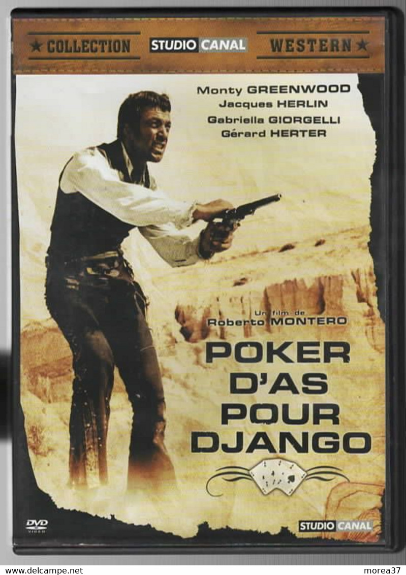 POKER D'AS POUR DJANGO  Avec MONTY GREENWOOD     C31 - Western/ Cowboy